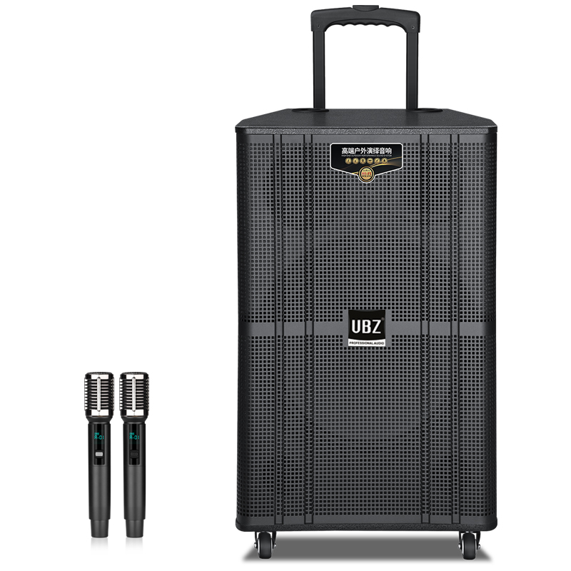 12寸广场娱乐拉杆音箱